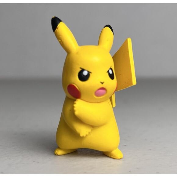 Pokemon Squirtle Pikachu Mini Figure Tomy Nintendo Toy Collectible Anime 1.5" - Picture 6 of 16